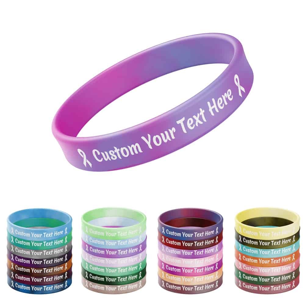 The Classic Rubber Wristband - Completely Customizable!