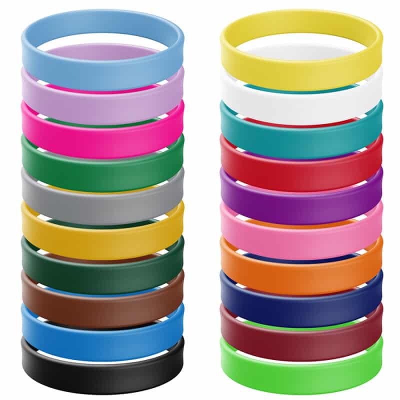 Debossed Silicone Wristbands | Custom Silicone Wristbands